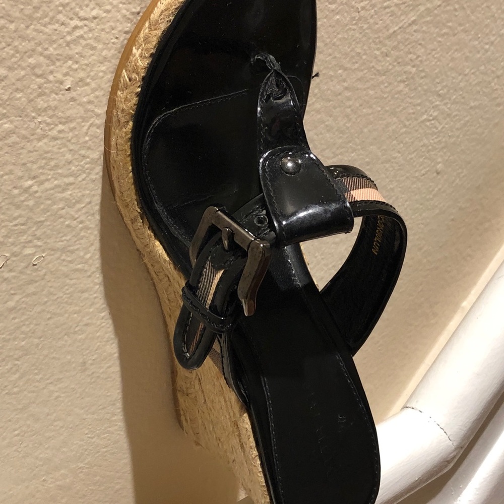 Burberry Wedge Sandals - Picture 10 of 10